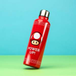 Super Mario ¡Potencia tu Poder! Botella de Agua de Acero Inoxidable, Termo para Viajes y Regalos Empresariales, Botella Térmica - Product Image 3