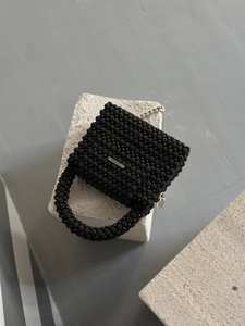 Perle ivoire perlée sac Hobo sac à main à la main | Sac à bandoulière élégant en perles | Sac à main de mariée de style vintage | - Product Image 2