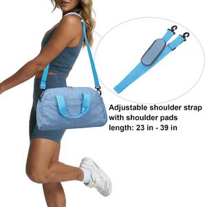 Sac de sport en toile légère pour femmes et hommes Mini sac de transport pour voyage et sport sac de randonnée - Product Image 6