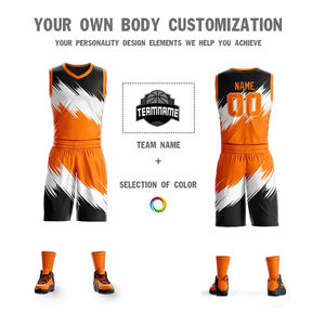 Ensemble d'uniformes de basket-ball de qualité supérieure Uniforme de basket-ball personnalisé Uniformes de basket-ball de qualité supérieure et confortables - Product Image 4