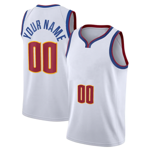 Top trending Impreso Transpirable Baloncesto Jersey Secado rápido Sin mangas Hombres Mujeres Jersey Logo Característica OEM - Product Image 4