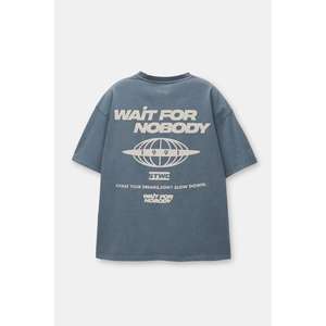 Camiseta ajustada de gran tamaño, accesorios de tela a la moda para hombre, camisetas de media manga, camisetas personalizables de calidad genuina de peso pesado - Product Image 3