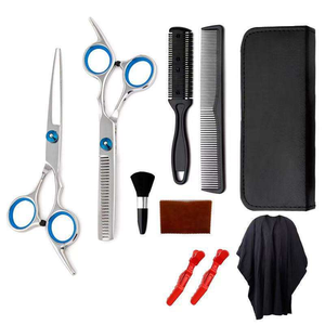 Venta directa de fábrica Tijeras de peluquería profesional de acero inoxidable Tijeras de corte de cabello para el hogar - Product Image 3