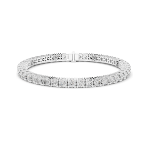 Pulsera de Diamantes de Laboratorio de 7.425 CT, Corte Brillante Redondo, Oro de 10KT, 14KT, 18KT y Plata 925, Oro Rosa, Amarillo y Blanco - Product Image 3