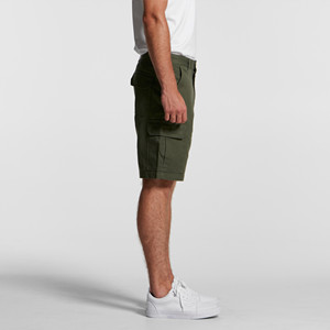 Men's Custom Made Logo High Quality Comfort Fabric Pure Cotton Summer Street Wear Cargo Shorts - Product Image 4