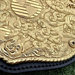 Cinturón de Campeonato de Lucha Libre Profesional, Hecho a Medida, de Alta Calidad, Diseño con Servicio OEM - Product Image 4