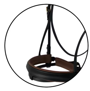 Premium Leather Horse Bridle Custom Logo Customizable Size Packaging-MH Global Exports High Quality <b>Equestrian</b> Made India 10 - Product Image 4