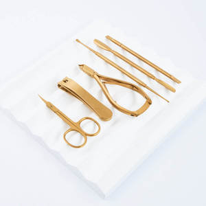 Professional Manual Manicure Grooming Surgical Kit Stainless Steel <b>Nail</b> <b>Clippers</b> Cuticle Nipper Scissors Pusher <b>Set</b> - Product Image 6