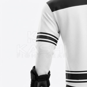 Ensemble complet de tenue de hockey sur glace pour hommes, imprimé, séchage rapide, nom d'équipe personnalisé, conçu pour les sports sur glace, tissu durable et confortable - Product Image 6