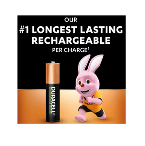 Duracell AAA- 900mAh pin có thể sạc lại-Gói 4 - Product Image 4