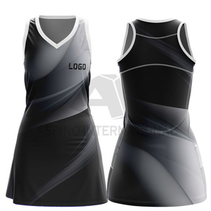 Uniforme de tennis à faible quantité minimale de commande uniforme de tennis de matériel durable d'uniforme de tennis de polyester du service 100% d'OEM - Product Image 2