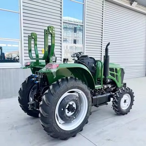 รถแทรกเตอร์นำทางด้วย GPS 4WD เทอร์โบ100HP สำหรับงานหนักอุปกรณ์ฟาร์มมือสอง - Product Image 5