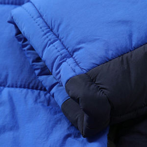 Veste matelassée bleue pour homme, vente en gros, tendance 2026 - Impression personnalisée, imperméable, écologique, style streetwear surdimensionné, style punk - Product Image 5