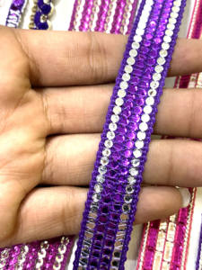 ชุดกระโปรงผ้าปักเลื่อมสีส้มและสีเงินสำหรับมุสลิมสำหรับสตรี - Product Image 2