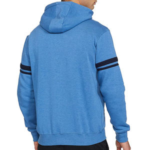 Sudaderas con capucha personalizadas bordadas hombres personalizados Rhinestone Sudadera con capucha doble cremallera con capucha de peso pesado de alta calidad Sun Faded Wash sudaderas - Product Image 2
