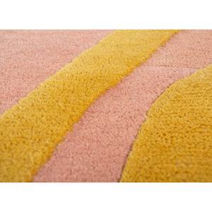 Tapis faits main en laine et viscose Wild Wanderlust Gold, imprimé animal et rayures, pour salon ou couloir - Tnq-1529 - Product Image 3