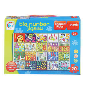 Rompecabezas de Números Grandes de 20 Piezas para Niños - Product Image 1
