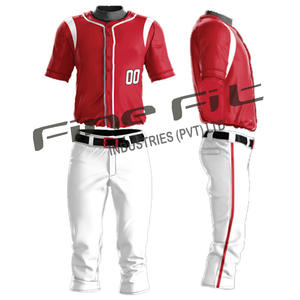Ropa de equipo, conjunto de uniforme de béisbol transpirable personalizado para hombres, Jersey y pantalones personalizados para jugadores de la liga deportiva - Product Image 6