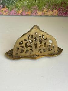 Premium Designer Gold Finished Metal Napkin Holder Perfect for Restaurant <b>Table</b> Wedding Decor and Special <b>Occasions</b> Use - Product Image 4