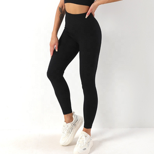 Leggings de pantalons de yoga d'entraînement sans couture - Product Image 1