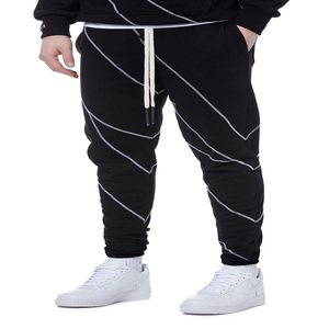 Personalizado de alta calidad de dos piezas con cremallera de talla grande para hombre Jogger chándal conjuntos Chandal Survetement Homme chándales para hombres Jogging - Product Image 4