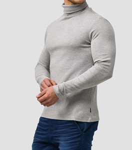 Sweat-shirt à col rond surdimensionné pour homme, uni, teinture unie, basiques, logo brodé personnalisé - Product Image 4