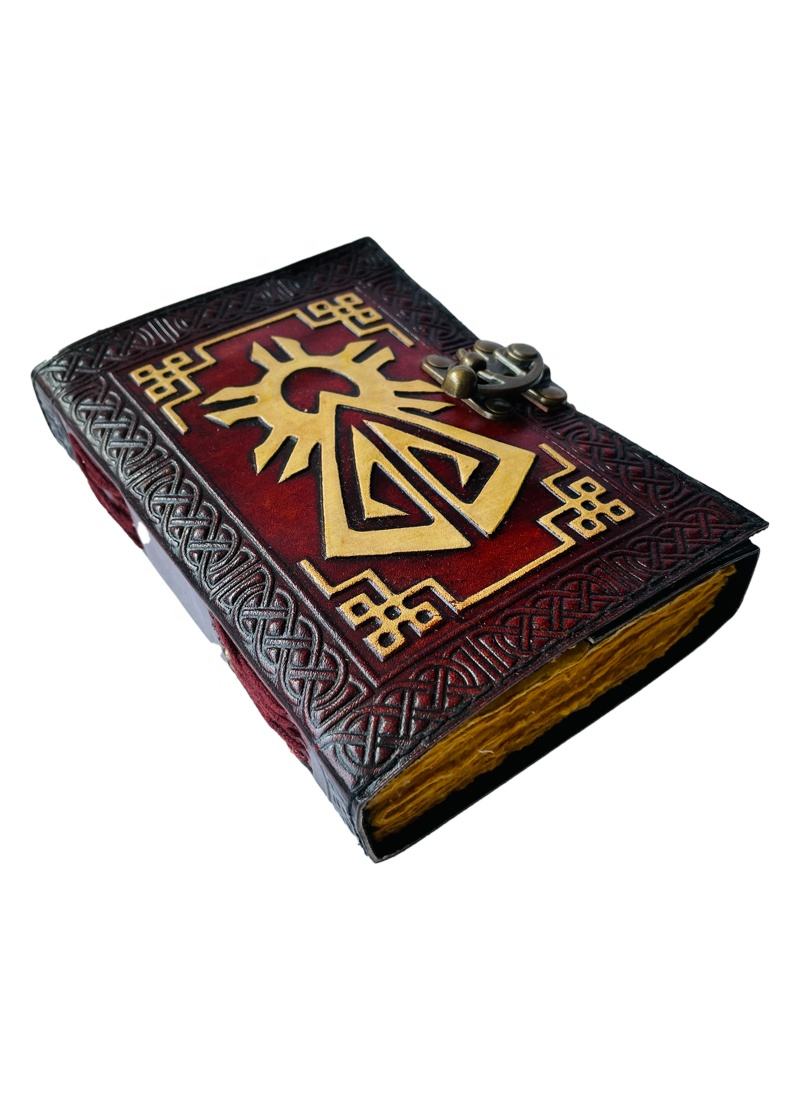 Amarillo con marrón