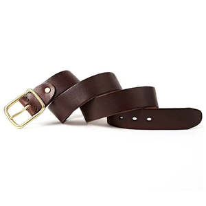 Men Genuine Leather <b>Belt</b> Formal Casual Cowhide <b>Belt</b> with Metal Buckle OEM Wholesale Manufacturer Made In Pakistan - Product Image 3