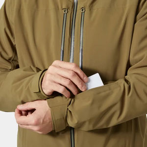 Chaqueta Impermeable, Transpirable y Duradera con Capucha Desmontable para Hombre y Mujer, Forro Polar Cortavientos para Senderismo, Esquí y Actividades al Aire Libre - Product Image 6