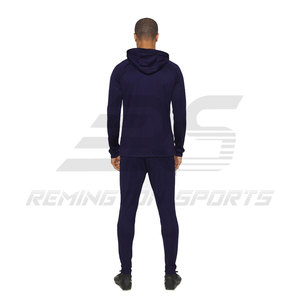 Vente chaude Hommes Survêtement Solide Couleur Survêtement Hommes 2 Pcs Ensemble Survêtement Pour Hommes - Product Image 5