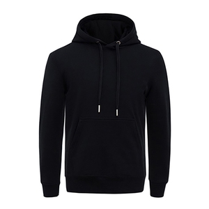 Sudadera con capucha sin cuerdas de algodón pesado de alta calidad, ropa de calle personalizada en blanco para hombre, logotipo OEM de fábrica - Product Image 5