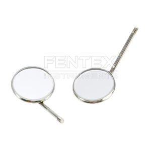 Espejos dentales Tops Cono de acero inoxidable Frontal, tamaño 4 Paquete de 10 - Product Image 4