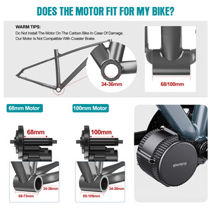 <span class=keywords><strong>Kit</strong></span> Eléctrico <span class=keywords><strong>BAFANG</strong></span> para Bicicletas 48v 52v <span class=keywords><strong>250w</strong></span> 350w 500w 750w 1000w, <span class=keywords><strong>Kit</strong></span> de Conversión para Bicicleta Eléctrica <span class=keywords><strong>con</strong></span> Opción de <span class=keywords><strong>Batería</strong></span> - Product Image 6