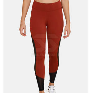 Mallas de Yoga de secado rápido de alta calidad para mujer, mallas transpirables con cintura elástica, tipo cintura media, patrón sólido, novedad de 2025 - Product Image 1