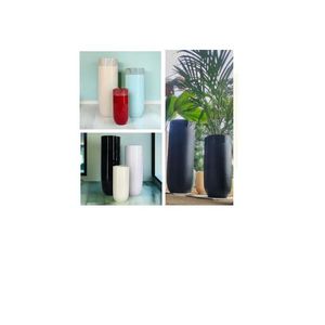 NESCO mate y brillante diseño personalizado maceta respetuosa con el medio ambiente FRP Material decoración del hogar Oficina jardín uso de suelo al aire libre - Product Image 1