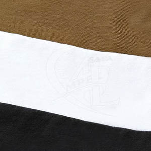 เสื้อยืดคอกลมสำหรับผู้ชายเสื้อยืดคอกลมสำหรับผู้ชายคอเสื้อผ้าคอตตอนทำจากผ้า100% - Product Image 6