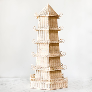 Pagode ronde en rotin tissé à la main pour la décoration du salon, pagode en rotin faite à la main pour la décoration de la maison, de Thanh Cong Handicraft - Product Image 4