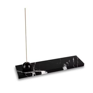 Indian Exporter <b>Offers</b> Bulk Incense Stick Holder Floral Carving Black Marble for Home & Fragrance or <b>Christmas</b> Decorations - Product Image 2
