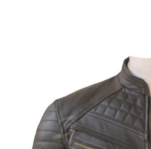 Vêtements pour hommes Veste en cuir à manches longues Produit très vendu Meilleure veste en cuir d'hiver pour hommes - Product Image 3