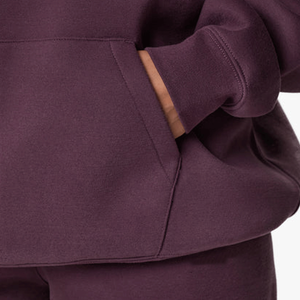 2024 Fall Winter Fashion Plus Size Casual Pullover Hoodie and Crop <b>Top</b> Set <b>Women's</b> Streetwear Sweatshirt Clothes - Product Image 3