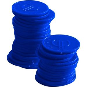 Marcadores Azules BarUp, 100 Piezas, 25 mm de Diámetro, Herramienta Esencial para Diversos Usos - Product Image 1