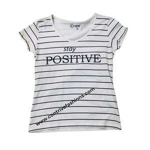 เสื้อยืดผู้หญิงผ้าฝ้ายสีขาวมีเพชรประดับด้วยเลื่อมสไตล์ลำลองเสื้อยืดสำหรับ100% ลายกราฟิกออกแบบกำหนดเองพิมพ์โลโก้วัยรุ่น - Product Image 1