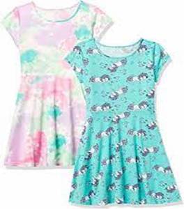 Vestido para niños Niños 1-6 años Ropa de bebé Manga corta Fiesta formal Princesa Vestidos de flores para niñas - Product Image 5