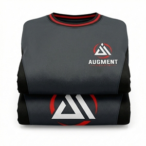 Sudadera de Cuello Redondo para Hombre, con Logotipo Personalizado, Ropa Deportiva, Sudadera de Entrenamiento, Calidad Premium, OEM, ODM, al por Mayor - Product Image 3