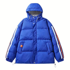 Chaqueta Casual de Alta Calidad para Hombre para Invierno, Chaqueta Acolchada de Alta Calidad con Cuello Alto y Cierre de Cremallera - Product Image 1