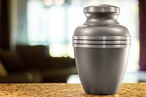Urnas de cremación de metal para cenizas para adultos, hombres y mujeres, urnas decorativas para adultos, urnas funerarias, entierro - Product Image 4