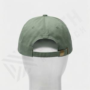 Casquette de baseball de style 5 panneaux de qualité supérieure, originale, imperméable, 100% coton, ajustée, chapeau de sport fermé, option de couleur personnalisée - Product Image 2