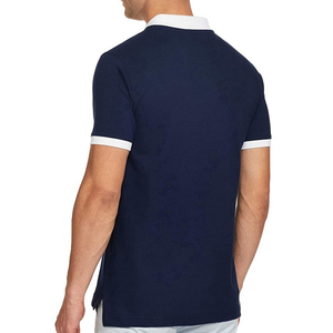 Chemises polo pour hommes, t-shirts polo, logo brodé personnalisé, coupe classique, 100% coton, chemise polo pour hommes, dernier design, vêtements d'été, manches courtes - Product Image 4