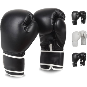 Gants de boxe professionnels personnalisés pour l'entraînement, nouveau design avec logo, gants de sport MMA pour adultes, gants en cuir de boxe - Product Image 3