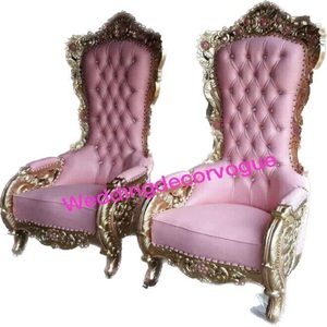 Sofá de Boda para Novios, Respaldo Alto, Muebles Reales, Silla de Trono de Rey - Product Image 4